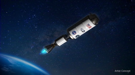 artist concept rocket