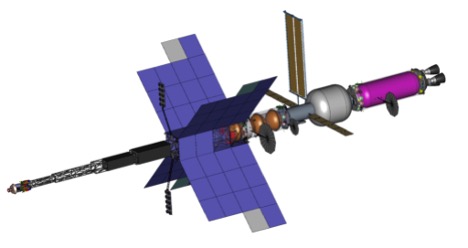 satellite digital drawing