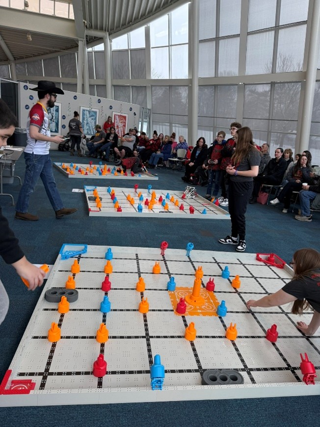 VEX Competition in progress